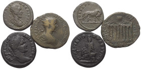 Provinzialrömische Münzen - Lots.


Thrakien / Pontos.

Lot (3 Stück): Bronze; 3. Jhdt. n. Chr.

Sehr schön.

Verkauft wie besehen, keine Rüc...