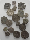 Mittelalter - Lots.


Sizilien - Königreich.

Lot (18 Stück, Silber/Billon/Kupfer): verschiedenen Nominale. Meist 12. - 13. Jhdt.

Schön - sehr...