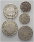 Deutschland - Lots.


Deutschland vor 1871.
Gemischt (Bayern, Preußen, Hamburg).

Lot (5 Stück, Silber/Billon): Verschiedene Nominale 1738 bis 1...