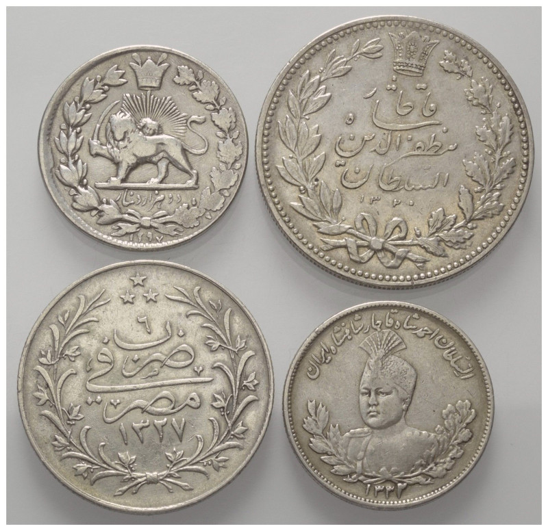 Islam - Lots.


Iran und Osmanen.

Lot (4 Stück, Silber): 1297, 1327, 1330 ...