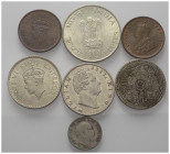 Welt - Lots.


Indien.
Als britische Kolonie bis 1948.

Lot (7 Stück, Kupfer/Silber): Verschiedene Nominale.

Sehr schön - vorzüglich.

Verk...