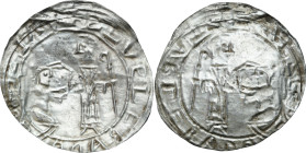 Medieval coins 
POLSKA / POLAND / POLEN / SCHLESIEN

Bolesław III Krzywousty (1102-1138). Brakteat absolucyjny, po 1113 r. Cracow lub Gniezno 

A...