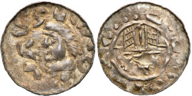 Medieval coins 
POLSKA / POLAND / POLEN / SCHLESIEN

Władysław I Herman. Denar, Cracow - druga emisja 

Aw.: Głowa w lewo i napis w otokuRw.: Bud...