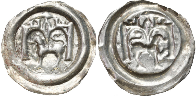 Medieval coins 
POLSKA / POLAND / POLEN / SCHLESIEN

Leszek Biały. Brakteat, ...