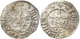 Medieval coins 
POLSKA / POLAND / POLEN / SCHLESIEN

Kazimierz IV Jagiellończyk (1446-1492). Halfgrosz koronny 1408-1410, Cracow, litery TM - RARIT...
