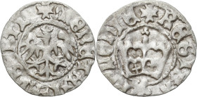 Medieval coins 
POLSKA / POLAND / POLEN / SCHLESIEN

Jan I Olbracht. Halfgrosz koronny (1492-1499). Cracow 

Bardzo ładnie zachowany i czytelny. ...