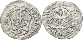 Middle Ages - Wladyslaw Jagiello half Grosze
POLSKA / POLAND / POLEN / SCHLESIEN

Władysław Jagiełło (1386–1434). Halfgrosz koronny, Cracow - liter...
