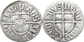 Teutonic Order
Teutonic Order

Zakon Krzyżacki. Johann Von Tiefen. Grosz (Groschen) (1489-1497), Knigsberg - RARE 

Aw: MONE - TACD - NRVH - PRVS...