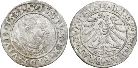 Grosz collection of Albrecht Hohenzollern
POLSKA/ POLAND/ POLEN / POLOGNE / POLSKO

Prusy Książęce. Albert Hohenzollern (1525–1568). Grosz (Grosche...