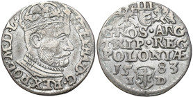 COLLECTION of Polish 3 grosze
POLSKA/ POLAND/ POLEN / POLOGNE / POLSKO

Stefan Batory. Trojak - 3 Grosz (Groschen) 1583, Olkusz 

Na rewersie lit...
