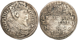 COLLECTION of Polish 3 grosze
POLSKA/ POLAND/ POLEN / POLOGNE / POLSKO

Zygmunt III Waza. Trojak - 3 Grosz (Groschen) 1597, Olkusz 

Tytulatura a...