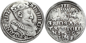COLLECTION of Polish 3 grosze
POLSKA/ POLAND/ POLEN / POLOGNE / POLSKO

Zygmunt III Waza. Trojak - 3 Grosz (Groschen) 1597, Olkusz 

Ciemna patyn...