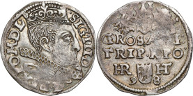 COLLECTION of Polish 3 grosze
POLSKA/ POLAND/ POLEN / POLOGNE / POLSKO

Zygmunt III Waza. Trojak - 3 Grosz (Groschen) 1598, Poznan / Posen 

Na r...