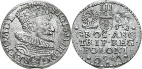 COLLECTION of Polish 3 grosze
POLSKA/ POLAND/ POLEN / POLOGNE / POLSKO

Zygmunt III Waza. Trojak - 3 Grosz (Groschen) 1594, Malbork 

Na dole rew...
