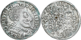 COLLECTION of Polish 3 grosze
POLSKA/ POLAND/ POLEN / POLOGNE / POLSKO

Zygmunt III Waza. Trojak - 3 Grosz (Groschen) 1596, Bydgoszcz 

Na rewers...