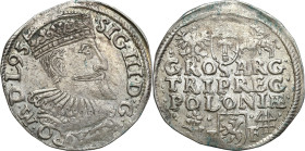 COLLECTION of Polish 3 grosze
POLSKA/ POLAND/ POLEN / POLOGNE / POLSKO

Zygmunt III Waza. Trojak - 3 Grosz (Groschen) 1595, Wschowa 

Na awersie ...