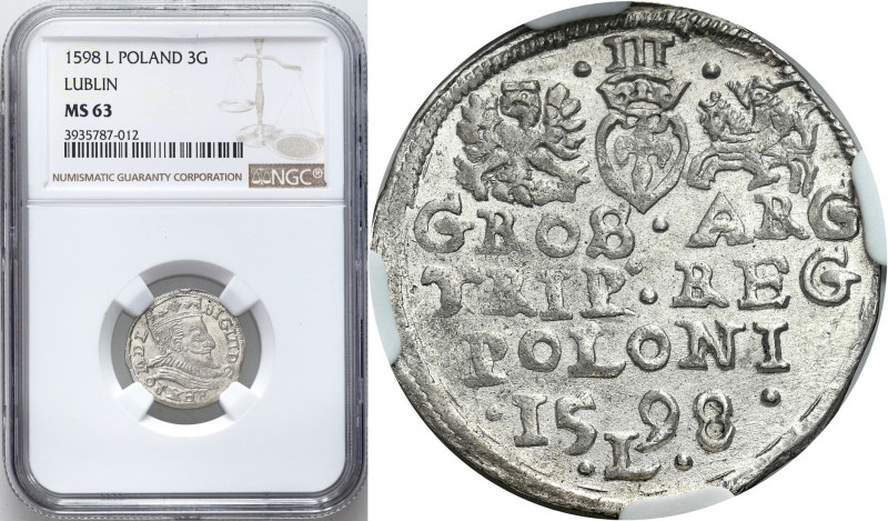 COLLECTION of Polish 3 grosze
POLSKA/ POLAND/ POLEN / POLOGNE / POLSKO

Zygmu...