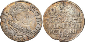 COLLECTION of Polish 3 grosze
POLSKA/ POLAND/ POLEN / POLOGNE / POLSKO

Zygmunt III Waza. Trojak - 3 Grosz (Groschen) 1621, Cracow 

Kolorowa pat...