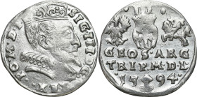 COLLECTION of Polish 3 grosze
POLSKA/ POLAND/ POLEN / POLOGNE / POLSKO

Zygmunt III Waza. Trojak - 3 Grosz (Groschen) 1594, Vilnius - VERY NICE 
...