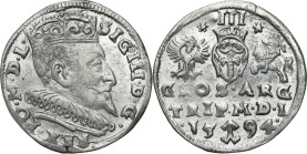 COLLECTION of Polish 3 grosze
POLSKA/ POLAND/ POLEN / POLOGNE / POLSKO

Zygmunt III Waza. Trojak - 3 Grosz (Groschen) 1594, Vilnius - VERY NICE 
...
