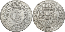 John II Casimir 
POLSKA/ POLAND/ POLEN / POLOGNE / POLSKO

Jan II Kazimierz. Tymf (zlotowka) 1664 Bydgoszcz – VERY NICE 

Starannie wybita moneta...