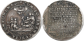 Medals
POLSKA/ POLAND/ POLEN / POLOGNE / POLSKO

Eleonora Maria wife of Micha Korybut token - RARE 

Żeton koronacyjny 1670 r. Eleonory Marii (Ha...