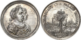 Medals
POLSKA/ POLAND/ POLEN / POLOGNE / POLSKO

Jan III Sobieski. Medal for the coronation of the royal couple in 1676, silver - ex Potocki Collec...