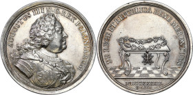 Medals
POLSKA/ POLAND/ POLEN / POLOGNE / POLSKO

August III of Saxony White Eagle Award Medal 1741, Christian Zygmunt Wermuth, SILVER 

Aw.: Popi...