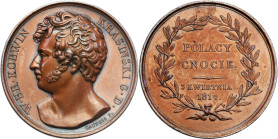 Medals
POLSKA/ POLAND/ POLEN / POLOGNE / POLSKO

Medal 1814 - Count Wincenty Korwin Krasiski 

Aw: Głowa w lewo. W otoku: W. HR. KORWIN KRASINSKI...
