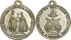 Medals
POLSKA/ POLAND/ POLEN / POLOGNE / POLSKO

Poland, Medal from 1861 minted to commemorate the Union in Horodo 

Stojący Jadwiga i Jagiełło p...
