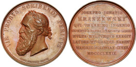 Medals
POLSKA/ POLAND/ POLEN / POLOGNE / POLSKO

Poland under partitions. Jzef Ignacy Kraszewski Medal, 1879 - RARE 

Medal autorstwa Fryderyka W...