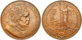Medals
POLSKA/ POLAND/ POLEN / POLOGNE / POLSKO

II RP. Medal 1924 Boleslaw Chrobry, bronze - BEAUTIFUL 

Mennica Warszawska na 900-lecie koronac...