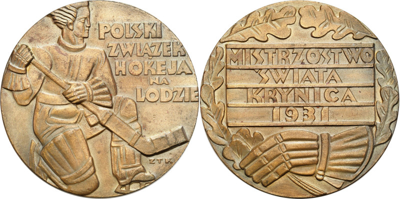 Medals
POLSKA/ POLAND/ POLEN / POLOGNE / POLSKO

II RP. Medal - World Ice Hoc...