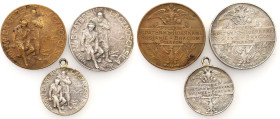 Medals
POLSKA/ POLAND/ POLEN / POLOGNE / POLSKO

II RP. Medal Russians to Poles, group 3 pieces 

Ciekawy zestaw. Ładny stan zachowania. Patyna.D...