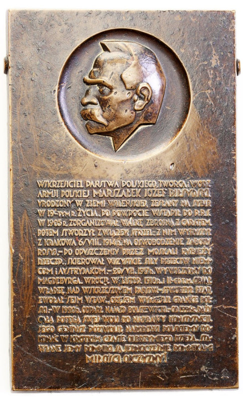 Medals
POLSKA/ POLAND/ POLEN / POLOGNE / POLSKO

II RP. Plaque with a support...