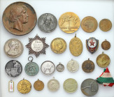 Medals
POLSKA/ POLAND/ POLEN / POLOGNE / POLSKO

Europe. Medals, medallions, badges, group 24 pieces 

Zróżnicowany zestaw medale, medalików, odz...