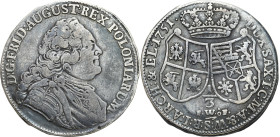 Augustus III the Sas 
POLSKA / POLAND / POLEN / SACHSEN / SAXONY / FRIEDRICH AUGUST II / DRESDEN / LEIPZIG

August III Sas. 1/3 Taler (thaler) 1751...