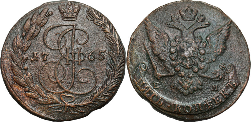 Russia 
RUSSIA / RUSSLAND / РОССИЯ

Russia. Catherine II. 5 Kopek (kopeck) 17...