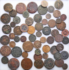 Russia 
RUSSIA / RUSSLAND / РОССИЯ

Russia. copper coins 17th-20th century, group 60 pieces 

Monety zmęczone obiegiem. Nieliczne egzemplarze rza...