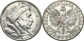 Poland II Republic
POLSKA / POLAND / POLEN / POLOGNE / POLSKO

II RP. 10 zlotych 1933 Sobieski 

Moneta czyszczona.Parchimowicz 121

Details: 2...
