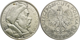Poland II Republic
POLSKA / POLAND / POLEN / POLOGNE / POLSKO

II RP. 10 zlotych 1933 Sobieski 

Przyzwoicie zachowana moneta&nbsp;Parchimowicz 1...