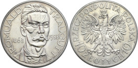 Poland II Republic
POLSKA / POLAND / POLEN / POLOGNE / POLSKO

II RP. 10 zlotych 1933 Traugutt 

Moneta wyczyszczona.Parchimowicz 122

Details:...
