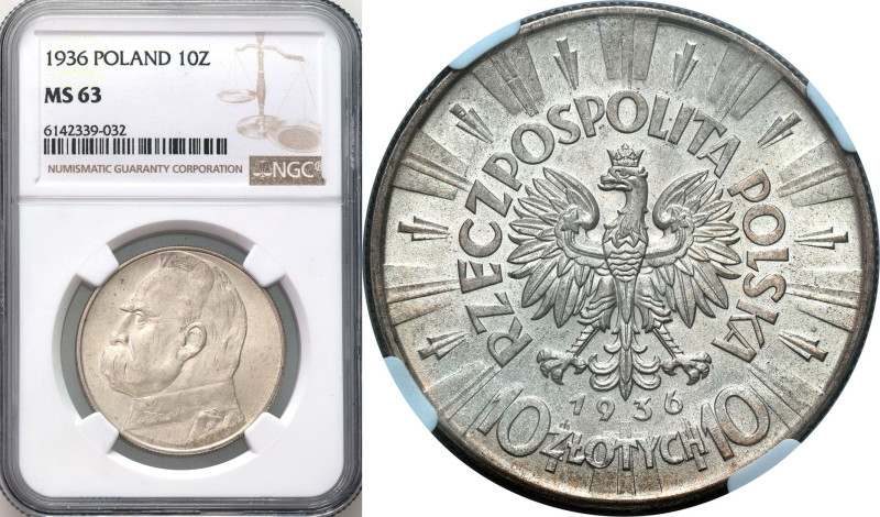 Poland II Republic
POLSKA / POLAND / POLEN / POLOGNE / POLSKO

II RP. 10 zlot...