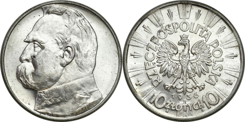 Poland II Republic
POLSKA / POLAND / POLEN / POLOGNE / POLSKO

II RP. 10 zlot...
