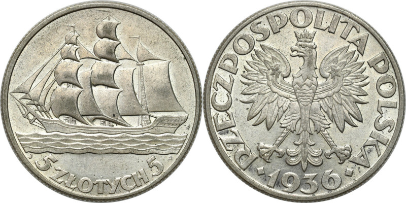 Poland II Republic
POLSKA / POLAND / POLEN / POLOGNE / POLSKO

II RP. 5 zloty...