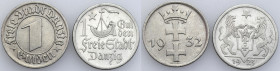Danzig
POLSKA / POLAND / POLEN / POLOGNE / POLSKO / DANZIG / GDANSK

Wolne Miasto Gdansk / Danzig. 1 Gulden 1923 i gulden 1932, group 2 coins 

Z...