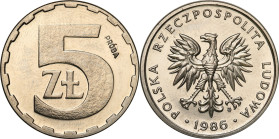 Collection - Nickel Probe Coins
POLSKA / POLAND / POLEN / PATTERN / PRL / PROBE / SPECIMEN

PRL. PROBE Nickel 5 zlotych 1986 - BEAUTIFUL 

Piękny...