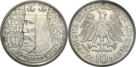 Collection - Nickel Probe Coins
POLSKA / POLAND / POLEN / PATTERN / PRL / PROBE / SPECIMEN

PRL. PROBE Nickel 10 zlotych 1964 Kazimierz Wielki – na...