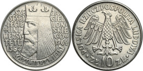 Collection - Nickel Probe Coins
POLSKA / POLAND / POLEN / PATTERN / PRL / PROBE / SPECIMEN

PRL. PROBE Nickel 10 zlotych 1964 Kazimierz Wielki - na...