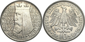 Collection - Nickel Probe Coins
POLSKA / POLAND / POLEN / PATTERN / PRL / PROBE / SPECIMEN

PRL. PROBE Nickel 10 zlotych 1964 Kazimierz Wielki – na...